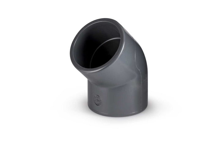 Vinkel PVC 45° 50 mm